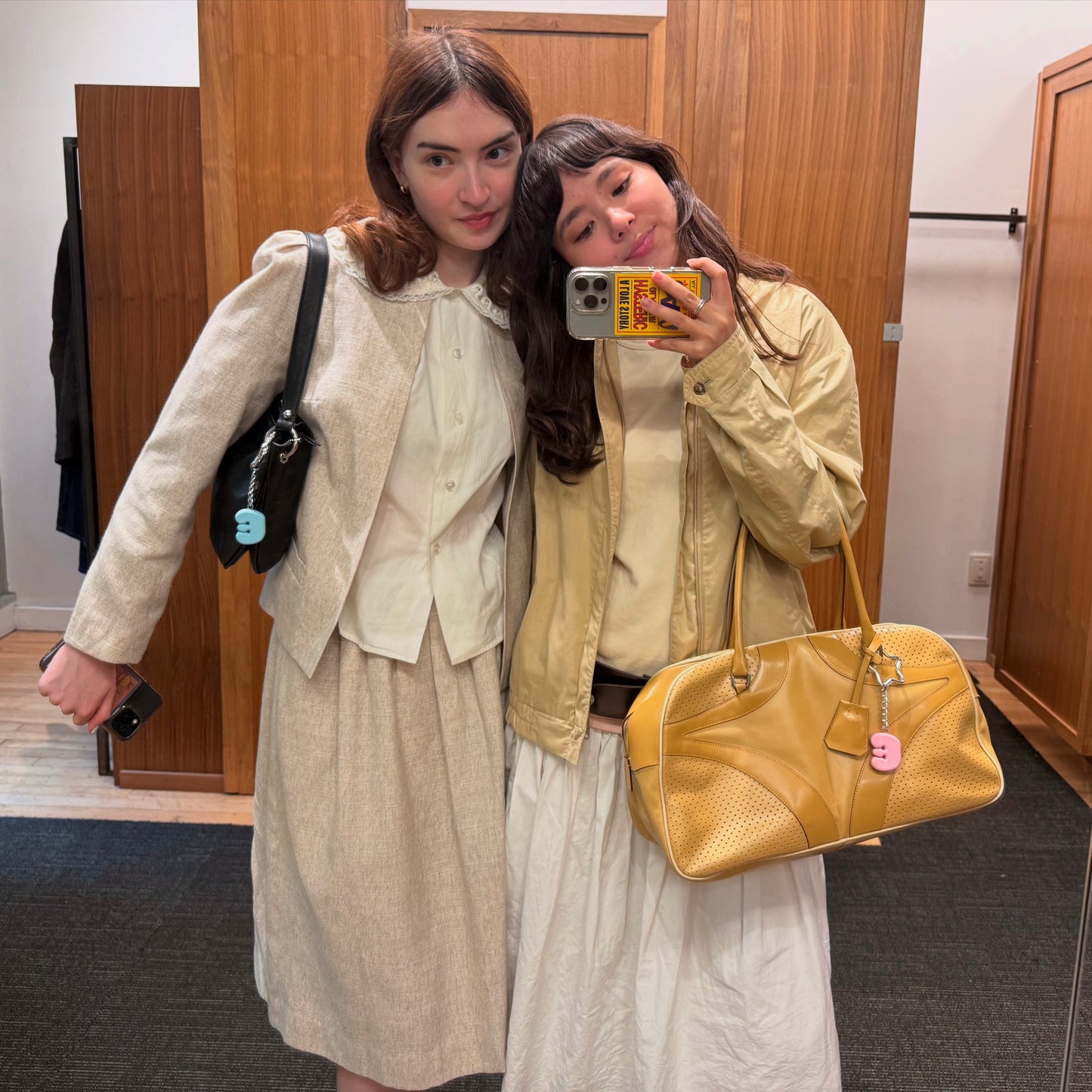 Sadie and Sam Keychain Duo